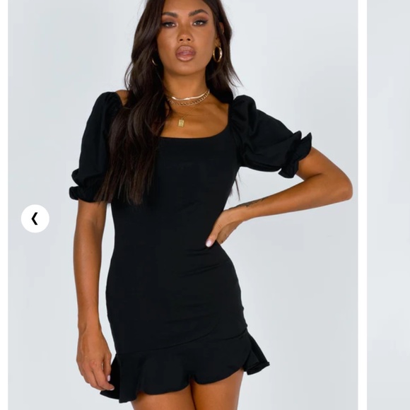 Princess Polly Dresses & Skirts - Princess Polly Precious Thing Mini Dress Black